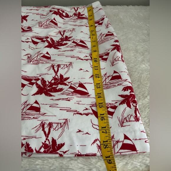 Talbots CANVAS A-LINE SKIRT - SAIL AWAY - Size 4 - Picture 7 of 7